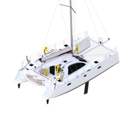 Catamaran 47 pieds